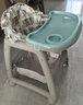 曼乐兔儿童宝宝餐椅0-6岁肯德基儿童餐桌椅婴儿吃饭椅子多功能家用餐椅 豪华款【绿色餐盘+万向轮+坐垫】 实拍图
