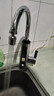 奥克斯（AUX）电热水龙头热水器加热水龙头快速热水变频恒温厨房下进水 【大屏数显】电镀银+漏保插头+万向喷头 实拍图