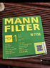 曼牌（MANNFILTER）机油滤清器油滤芯W712/90M/W7158高尔夫宝来朗逸POLO明锐途安迈腾 实拍图