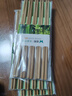 双枪 筷子无漆无蜡竹筷高温碳化天然环保家用餐具防滑筷子 30双 3包 实拍图