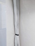 未来式浴室折叠浴帘磁吸防水淋浴房隔断卫生间干湿分离隐形挡水帘免打孔 浅灰色双侧磁吸【帘+杆】 适用宽度150-179 帘宽1.8米高2米 实拍图