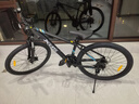 喜德盛26款黑客350黑客380山地车自行车成人21速铝合金男士女生学生上班 黑客350黑银色【2026升级款】 26寸x15.5寸身高150-165cm 实拍图