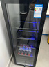 新飞（frestec）冰吧冷藏柜保鲜柜 欧式恒温红酒柜酒店家用客厅冰箱迷你小型单门办公室保鲜展示留样茶叶饮料柜 132升黑内胆【冷藏+微冷冻+带灯+带锁】 实拍图