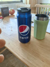 目送（musong）易拉罐保温杯 韩版潮个性可乐罐304不锈钢大容量吸管保温杯子男女 定制百事可乐 450ml 实拍图