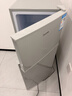 长城（GREAT WALL FRIDGE）家用迷你小冰箱小型冷冻冷藏保鲜宿舍出租房办公室节能省电双开门电冰箱 银色119L【一级能效 全国联保】 实拍图