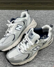 NEW BALANCE NB530官方老爹鞋男鞋女鞋情侣复古秋冬透气百搭运动休闲鞋 米白/金属银MR530KA 建议拍小半码 43 (脚长27.5cm尺码详询客服) 实拍图
