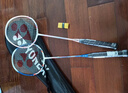 YONEX尤尼克斯羽毛球拍对拍碳素中杆比赛训练锐速NR7000I已穿线附手胶 实拍图