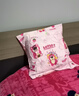 【活动专享】卡通抱枕靠垫可爱枕套沙发宿舍午睡舒适靠背垫 枕套 奶茶草莓熊 50cm*50cm 实拍图
