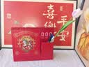 佐澜哲创意笔筒2027台历大格子书写2026日历羊年倒计时计划本办公桌面摆件简约月历企业定制 红 三羊开泰 实拍图