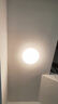 美的（Midea）LED吸顶灯24瓦三段调色餐厅卧室书房灯具仿水晶灯饰x2206 实拍图