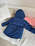 戴维贝拉（DAVE＆BELLA）童装幼儿外衣保暖男童羽绒服儿童冬装幼童衣服宝宝羽绒衣男孩上衣 藏青色-N 130 cm（建议身高120-130cm） 实拍图