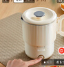 苏泊尔（SUPOR）便携式烧水壶电水壶可折叠0.8L 旅行出差家用养生冲奶电热水壶学生304不锈钢泡面杯 SW-08J01 实拍图