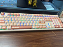 馒头乐园&卡特猫猫鼠标两件套 键鼠套装可爱键帽机械108键三模电脑笔记本游戏电竞专用键盘 送女友 实拍图