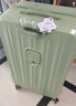 大嘴猴（paul frank）行李箱女拉杆箱男轻音万向轮旅行箱学生出差商务拉链箱大容量皮箱 牛油果绿（加厚耐用） 20英寸 /可登机 实拍图