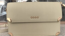COOGI女士包包女包轻奢品牌单肩包女斜挎包情人节生日礼物女送老婆女友 米白色 实拍图
