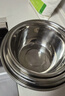 维艾（Newair）不锈钢盆五件套调料盆淘米洗菜盆和面盆沥水篮沙拉盆米筛味斗套装 实拍图