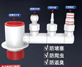 杜邦（DUPONT）世界500强200年历史下水三通厨房下水三通三通接头三通下水管防臭 实拍图