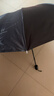 【已售100万】手动UV折叠黑胶防晒防紫外线遮阳晴雨两用伞 【手动款8骨】黑色UV 实拍图