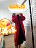 春乏2026年流行春秋季中长款过膝双面绒毛呢外套女百搭小个子呢子大衣 酒红色双面呢子大衣【宽松版型,卡码拍小】 S 建议106斤-115斤【宽松版型,卡码拍小】 实拍图