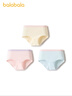 巴拉巴拉女童内裤棉小中大童三角短裤裆不夹P亲肤舒适三条装209925170004 实拍图