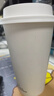 盈喜客一次性咖啡杯子豆浆奶茶杯商用加厚防烫热饮外卖纸杯带盖定制logo 印象此刻【330ml】100只 不带盖 实拍图
