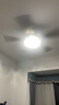 钻石牌（DIAMOND）风扇灯餐厅吊扇灯直叶扇客厅卧室吊灯吸顶电扇灯一体带灯具大灯 42寸双控变频【一级能效】吸顶 实拍图
