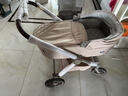 唯乐宝鲸灵婴儿推车可坐可躺婴儿车0-3-6岁用新生儿避震双向轻便高景观 [三代] 卡布奇诺+睡篮+遮阳+脚套 实拍图