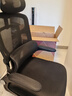 南皇电脑椅子人体工学椅护腰久坐办公室职员会议写字椅靠背升降转座椅 分离升降黑-收纳扶手-4级气杆-4D头枕 120-155度(含) 可旋转可升降扶手 -双背升降腰托 实拍图