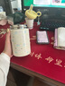 帕提拉高颜值ins大容量倒置不漏可爱女生水杯2025新款校园学生保温杯 白色圆环保温杯500ml【带提绳】 实拍图