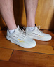 森馬男鞋2025秋季新款休闲百搭小白鞋子男士软底轻便厚底增高板鞋男款 米色 41 实拍图