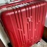 爱华仕新年暴富红色行李箱结婚陪嫁婚庆大拉杆箱新娘蜜月旅行女送礼物 天长地久 24英寸 实拍图