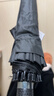 美度长柄雨伞大号加固加厚结实抗风伞男士手动长把直柄雨伞黑M5003 实拍图