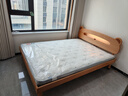 源氏木语儿童家具儿童床全实木小户型双人卧室单人小床男孩女孩卡通儿童夜光床家具 【山毛榉】儿童夜光床+床垫J69 1500mm*2000mm 实拍图