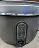荣事达（Royalstar）商用电饭煲电饭锅大容量10人以上食堂酒店饭店工地专用一键柴火饭黑色耐脏微压带蒸笼19升RZ-Y190Q 实拍图