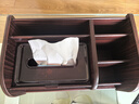 金隆兴多功能纸巾盒桌面办公家用客厅茶几遥控器收纳盒抽纸盒轻奢木质 实拍图