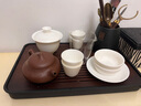 MULTIPOTENT整套茶具中国白羊脂玉陶瓷功夫茶具套组羊脂玉办公茶具简装 实拍图