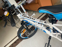 凤凰（Phoenix）儿童自行车山地车男女学生脚踏车6-12岁童车 霸道 白蓝色 18寸 实拍图