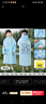 牧萌（moremerry）儿童雨衣男女童学生上学带书包位雨披 格兰熊 4XL  实拍图