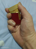 艾斯贝尔限量版高端纯黄铜朗声充气打火机定制刻字高级感颜值男士生日礼物 大运当红·皇室金 套装 1个 实拍图