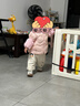 巴拉巴拉童装婴儿裤子宝宝秋冬男女童长裤儿童卫裤天鹅绒男童 奶白10501 80 cm 实拍图