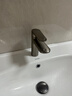 箭牌（ARROW）水龙头枪灰色冷热卫生间洗脸盆洗手池浴室柜台盆龙头AE41113GGP 实拍图