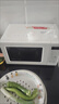 美的（Midea）变频小清新微波炉 液晶屏幕 磨砂面板 小型20L家用 匠心工艺（PM2002） 实拍图