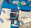 欧乐B电动牙刷 D103K 儿童乳牙刷蜘蛛侠刷头*1 日常清洁护齿 （刷头图案随机）生日礼物【价保618】 晒单实拍图