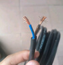 珠江电力广东珠江电缆ZC-RVV黑色护套线纯铜户外三相防水三芯/4/5芯电缆线 国标3芯2.5平方 1米价（需要几米拍几个）不切断 实拍图