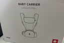 babycare腰凳婴儿背带多功能减震四季抱娃神器解放双手透气轻薄款 格里蓝 实拍图