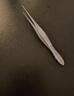 新华医疗医用眼科镊 不锈钢眼用镊睫毛镊子 10cm直无钩有齿ZO020RB（DS） 实拍图