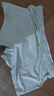 猫人男士内裤男平角裤冰丝抗菌大码宽松中腰u凸四角短裤衩4条XL 实拍图