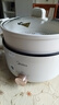 美的（Midea）电煮锅 电火锅 泡面锅 宿舍小火锅 蒸煮一体电蒸锅 多功能锅 MC-HGE2511【配带蒸笼】3L 国家补贴 实拍图