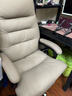 顾全C533家用老板椅舒适久坐办公椅电脑椅可躺工学椅子环保真皮座椅 浅咖 超纤皮【按摩+热敷】 实拍图