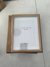 金隆兴8寸相框摆台原木色相框挂墙创意相片画框装裱结婚宝宝照片墙框架 实拍图